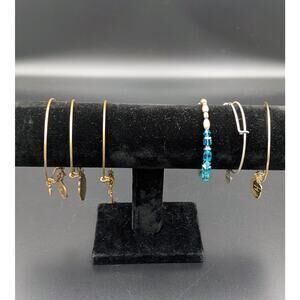 Alex and Ani Charm Bracelet Lot (6 Pieces)